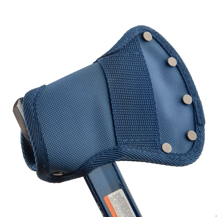 Estwing 15in Camper's Axe with Tent Stake Puller (Blue)