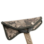 Estwing Black Eagle Tomahawk Axe with Desert Sand Shock Reduction Grip