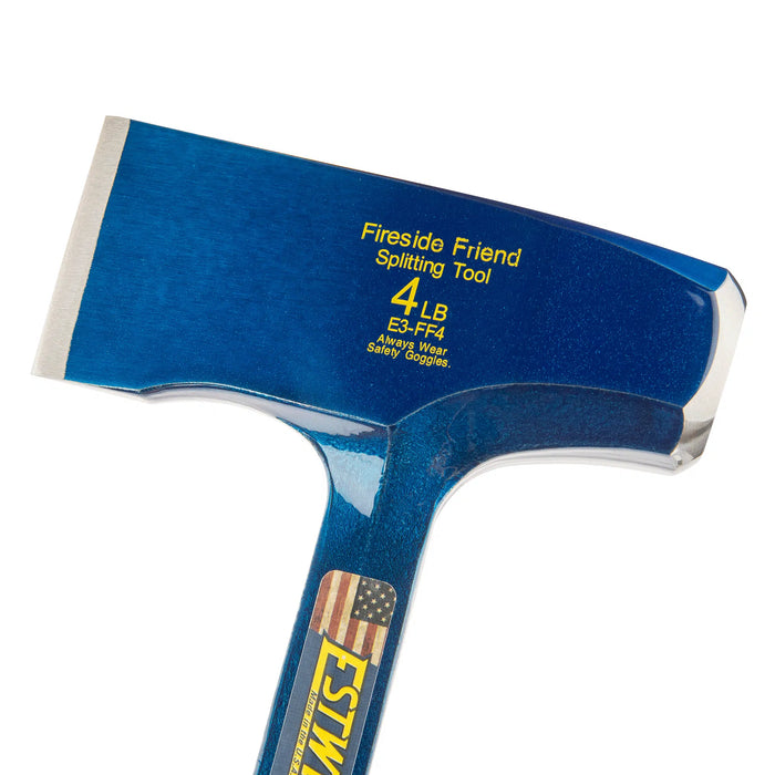 Estwing Fireside Friend® Splitting Tool With Blue Grip
