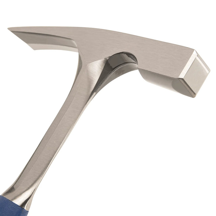 Estwing 16 Oz Bricklayer / Mason's Hammer With Blue Grip & Patented End Cap