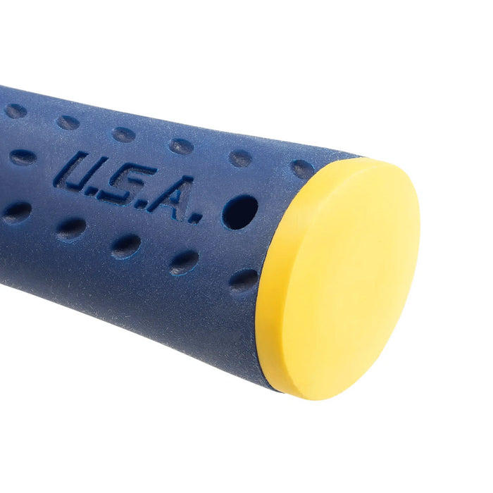 Estwing 16 Oz Bricklayer / Mason's Hammer With Blue Grip & Patented End Cap