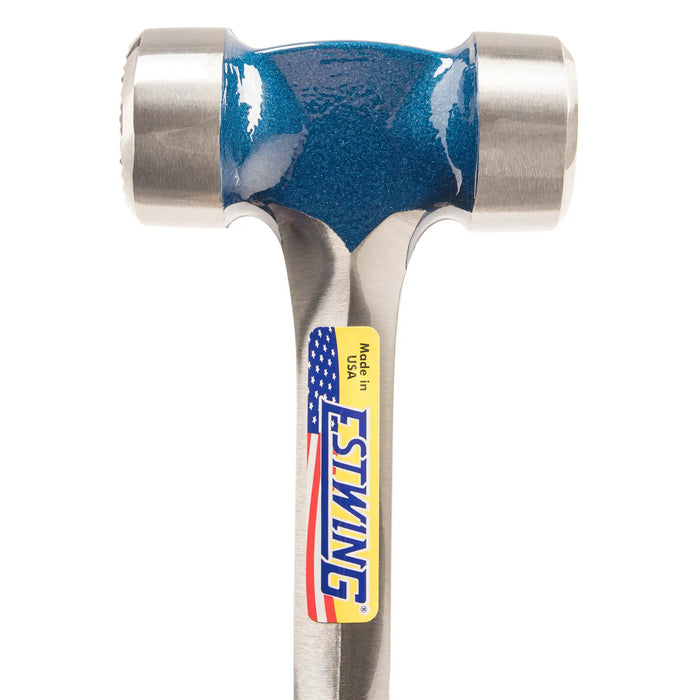 ESTWING ALBKM 14 Oz Aluminum Milled Face Hammer – Al-Pro Series, Forged Aircraft Alloy, Shock Reduction Grip, Magnetic Nail Starter