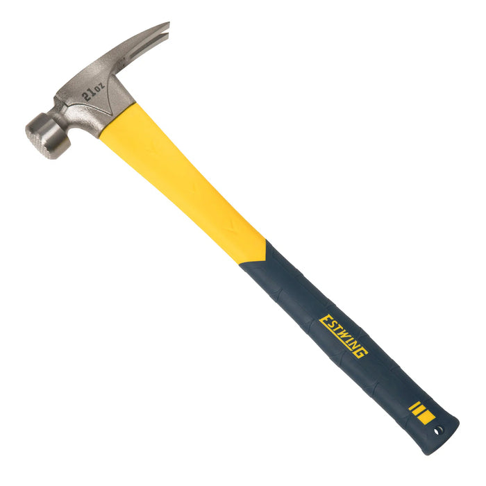 Estwing 21oz. Milled Face Framing Hammer with Nail Starter (Fiberglass)