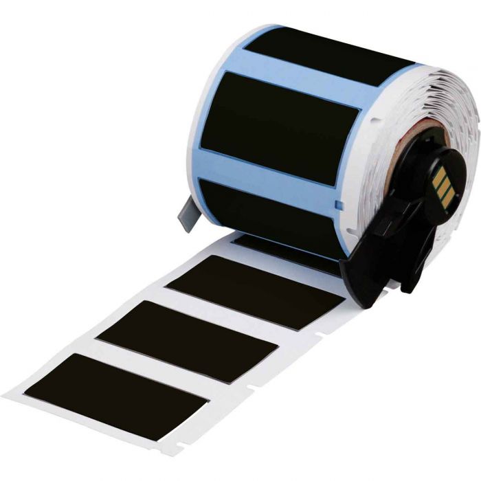 Brady PermaSleeve Heat Shrink Wire and Cable Labels for M6 & M7 Printers 44.45mm(W) x 21.62mm(H) Black M6500175342