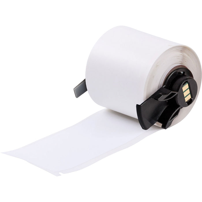 Brady Ultra Aggressive Adhesive Multi-Purpose Polyester Labels for M6 & M7 Printers - 48.26mm (H) x 101.60mm (W)