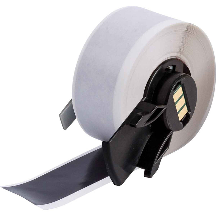 Brady Multi-Purpose Vinyl Label Tape for M6 & M7 Printers 25.40mm(W) x 15.24m(L) Black