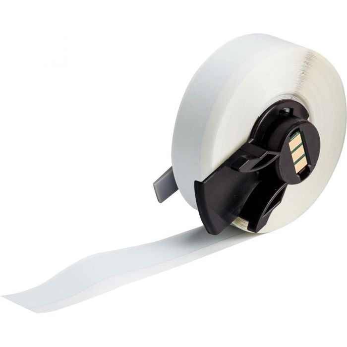 Brady Metalised Solvent Resistant Matte Grey Polyester Label Tape for M6 & M7 Printers 12.70mm(W) x 15.24m(L)