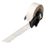 Brady Aggressive Adhesive Multi-Purpose Nylon Vial Top Laboratory Labels for M6 & M7 Printers - 9.53mm (D) White