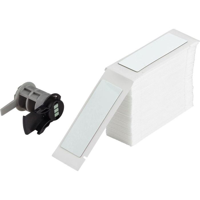 Brady Engraved Plate Labels for M611, M610, M710, BMP61, BMP71 100pk 25 x 75mm White