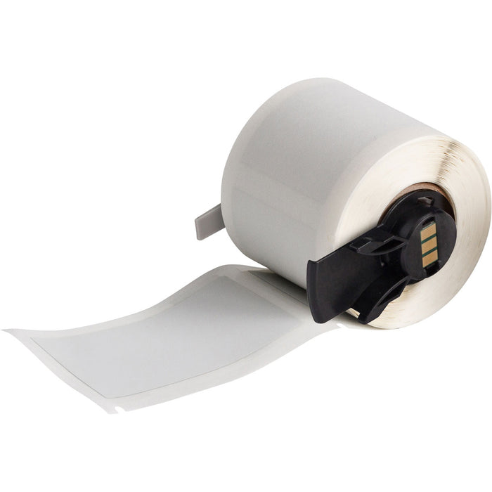 Brady PermaShield Metalised Solvent Resistant Matte Grey Polyester Labels (with Overlaminate) for M6 & M7 Printers 41.91mm(H) x 76.20mm(W)