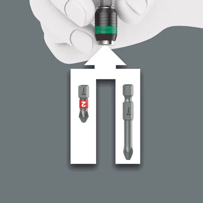 Wera 416 R T-Handle Bitholding Screwdriver Rapidaptor 023404