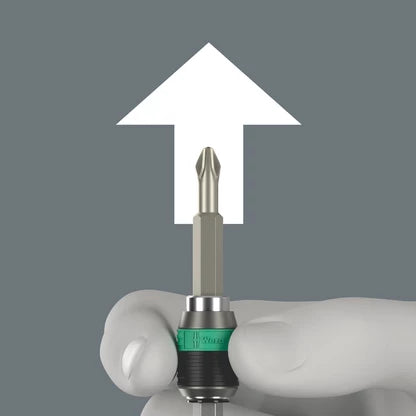 Wera 416 R T-Handle Bitholding Screwdriver Rapidaptor 023404
