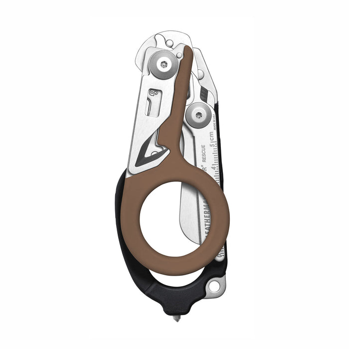 Leatherman 6 Tool Raptor Rescue Multi-Tool with Utility Holster Tan/Black Handles