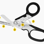 Leatherman 6 Tool Raptor® Rescue Multi-Tool Black Handles with Molle Holster