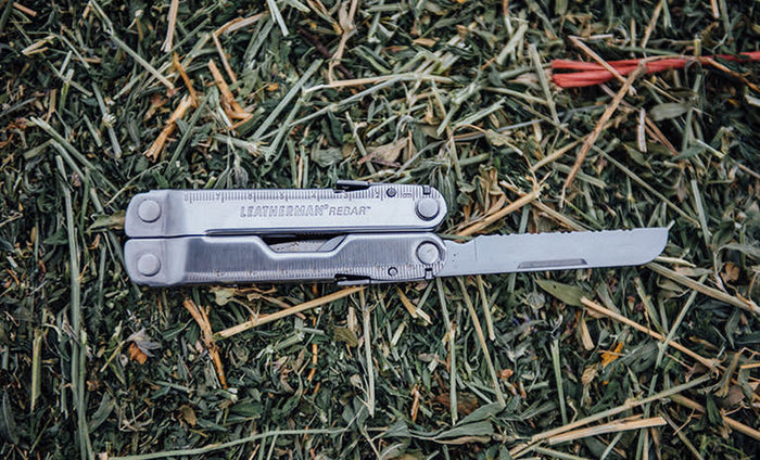 Leatherman 17 Tool Rebar® Multi-Tool Stainless with Nylon Sheath
