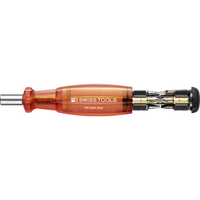 PB Swiss 6464 Insider - Pocket Tool With Bit Magazine & 8 PrecisionBits C6