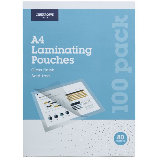 A4 Laminating Pouches 100pk For Sale Online Mektronics