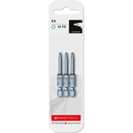 PB Swiss PrecisionBit Shape E 6.3 Torx TX15 3 Piece in Skin Pack