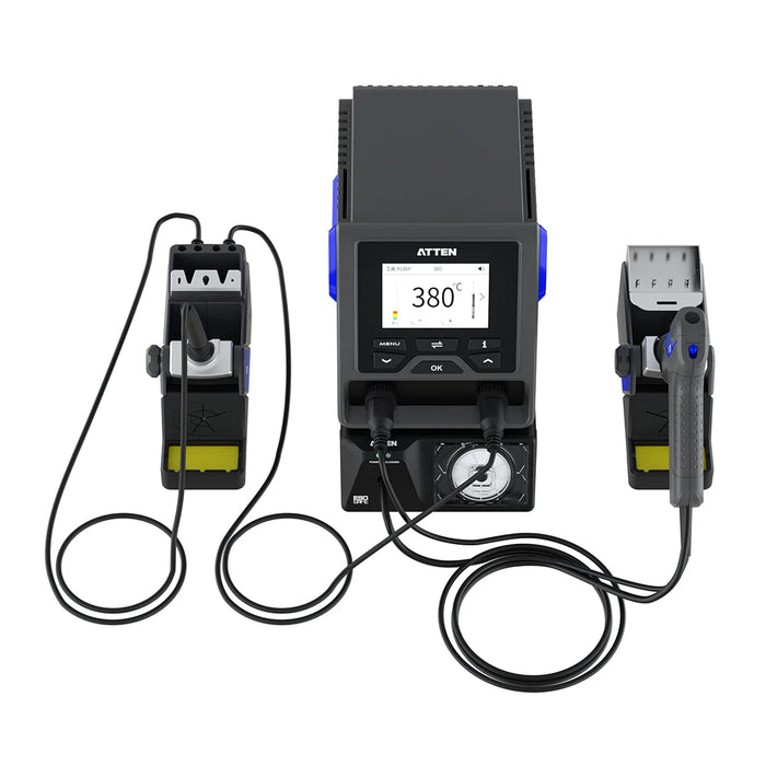 Atten GT-5200P Dual Channel Desoldering Station with GT-Y130P Iron & GT-X150P Gun