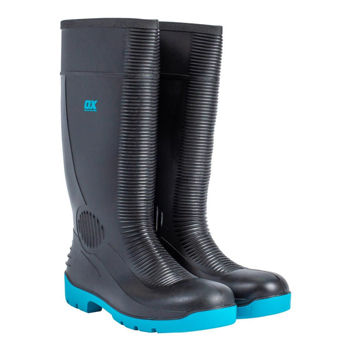 OX Water Proof Safety Boot (PVC)  Size 6
