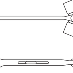 Gedore Combination Swivel Head Open-End Socket Wrench UD Profile 13mm