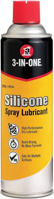3-in-1 Silicone Spray Lubricant 300g/451ml