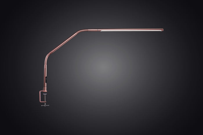 Daylight Slimline 4 LED Table Lamp - Rose Gold