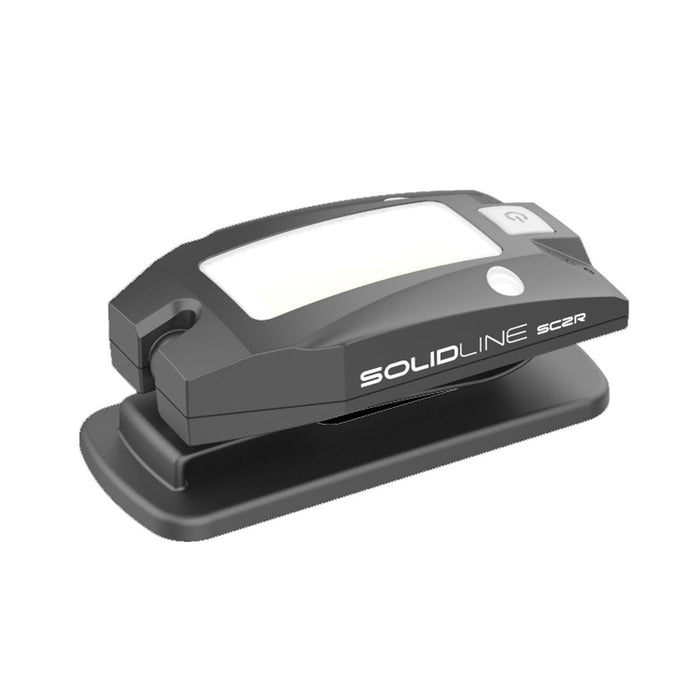 Ledlenser Solidline SC2R 100lm Compact 35gm Rechargeable Clip Light Peg