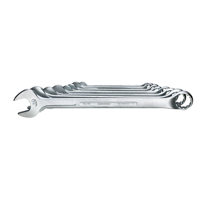 Gedore 1 B-08 Combination Spanner Set 8 Pce 10-24mm