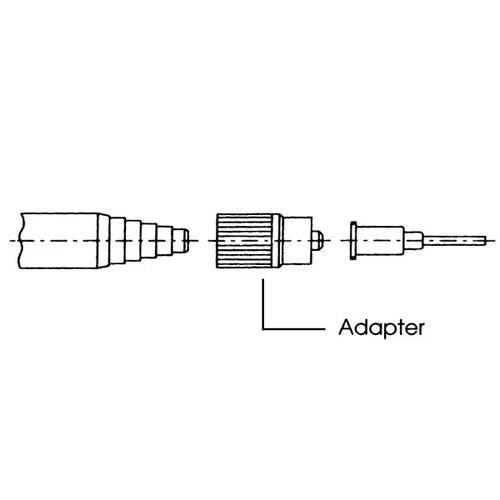 Medmix Mixpac LA 06-08 Grey 6mm and 8mm Luer Lock Adaptor