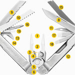 Leatherman 19 Tool Super Tool® 300 Stainless Multi-Tool with Sheath