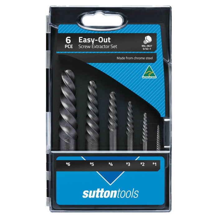 Sutton 6 Piece Screw Extractor Set M603S15A