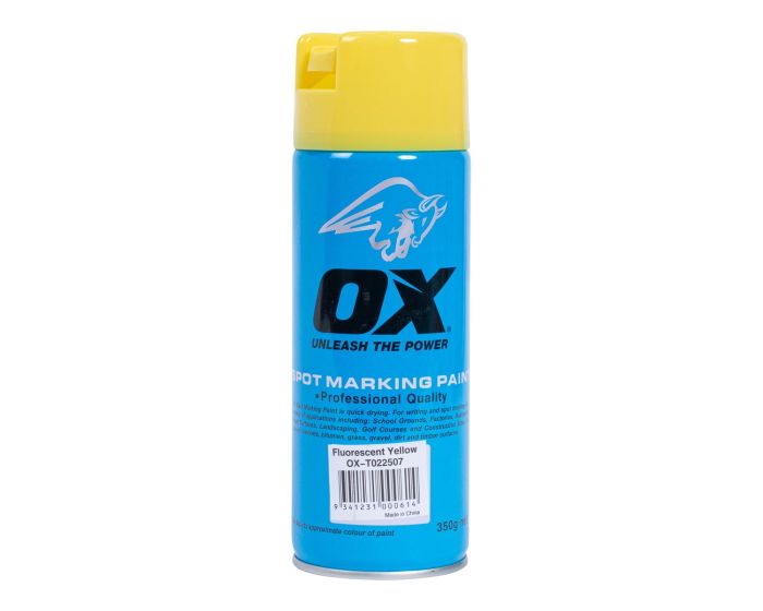 OX Trade Fluro Yellow Spot Marking Paint