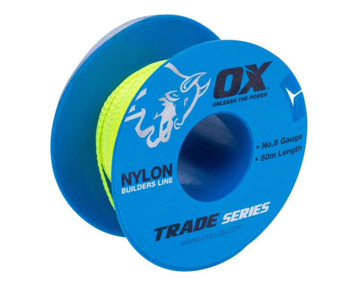 OX Trade 8# 50m Lime Builders Line
