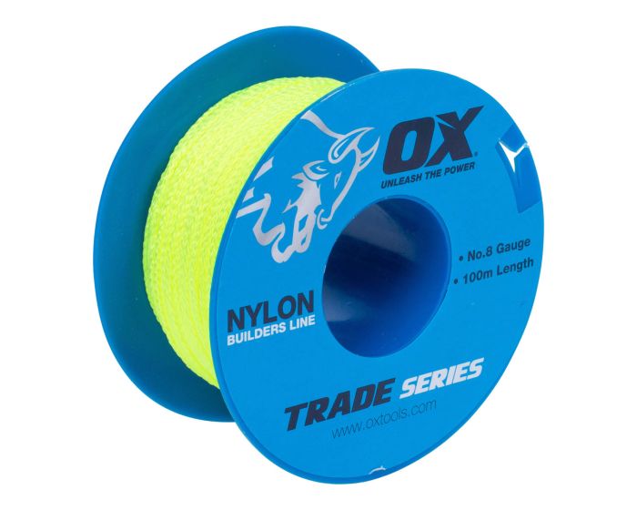 OX Trade 8# 100m Lime Builders Line