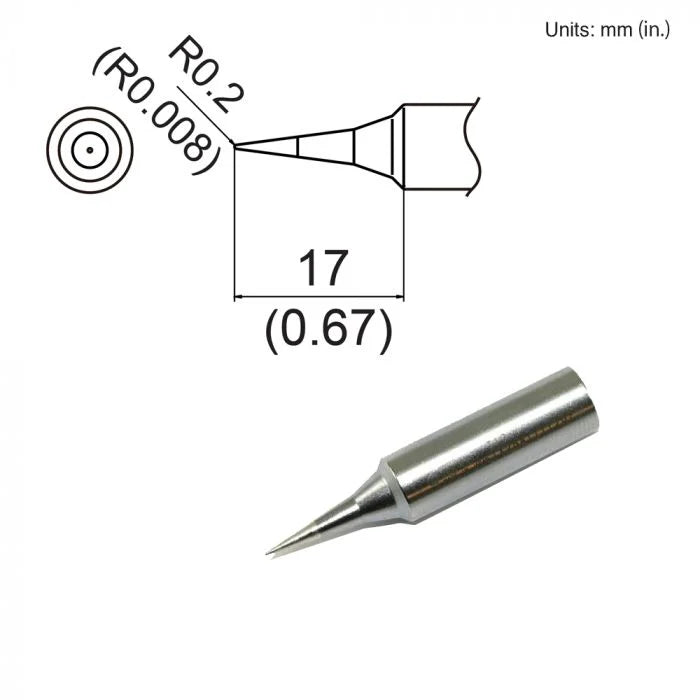 Hakko T19-I Soldering Tip Shape-I For FX-601, FX-600D, FX-8801/FX-8805