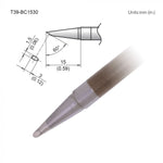 Hakko T39 Soldering Tip/Shape-BC Hor:1.5mm Vrt:3mm For FX971