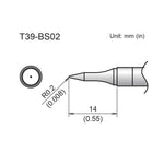 Hakko T39 Soldering Tip/Shape-0.2Bs For FX971
