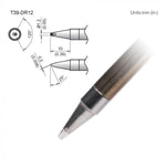 Hakko T39 Soldering Tip/Shape-1.2D W/V-Groove For FX971