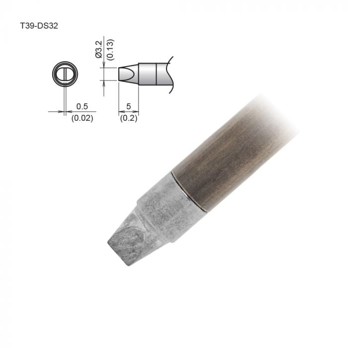 Hakko T39 Soldering Tip/Shape-3.2DS For FX971