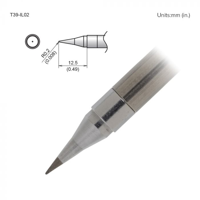 Hakko T39 Soldering Tip/Shape-0.2Il For FX971