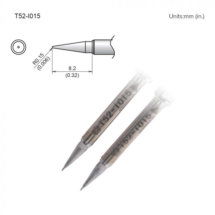 Hakko T52-I015 Soldering Tip Conical Shape-0.15I for FX-9706 / FX-972