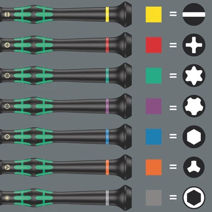 Wera 2067 Micro Torx® HF Screwdriver with Holding Function for Electronic Applications TX9x60mm 118185