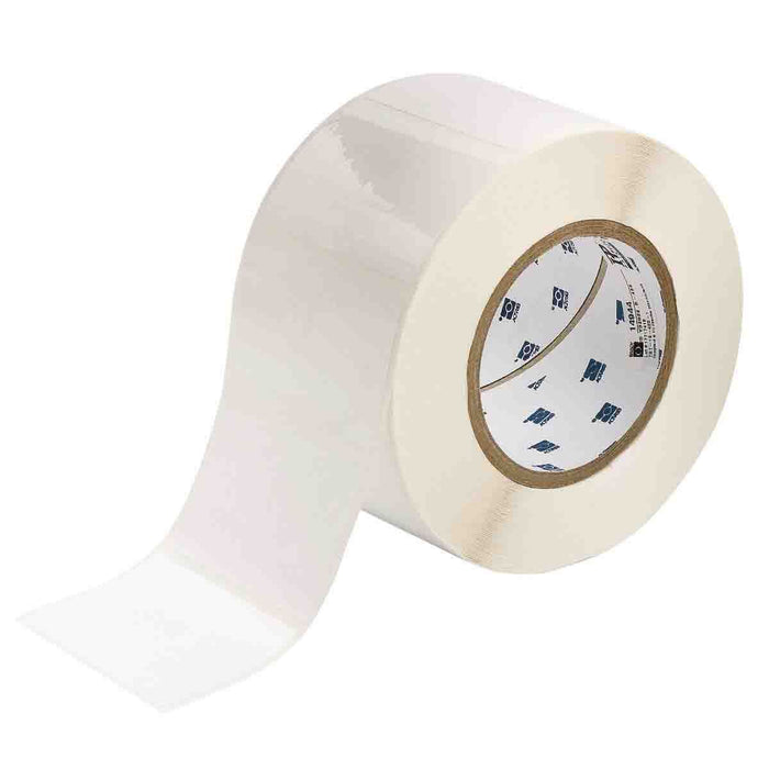 Brady 76mm Core Paper Labels with Rubber Adhesive, 76.20 mm (W) x 50.80 mm (H), White