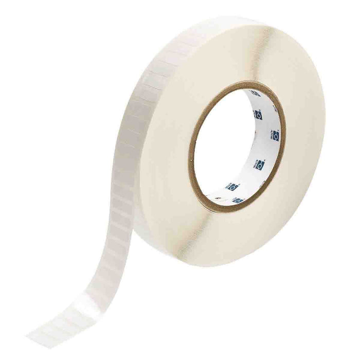 Brady Harsh Environment Multi-Purpose Polyester Labels for 76mm Core Printers, 19.05mm (W) x 6.35mm (H), White