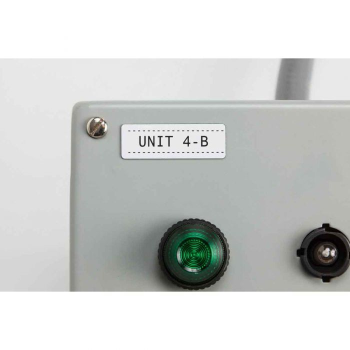 Brady Raised Panel Labels for M7 Printers 50.80mm(H) x 25.40mm(W) White