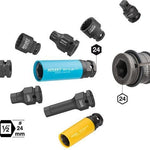 Hazet Impact Socket Set 40 Piece 163-612/40
