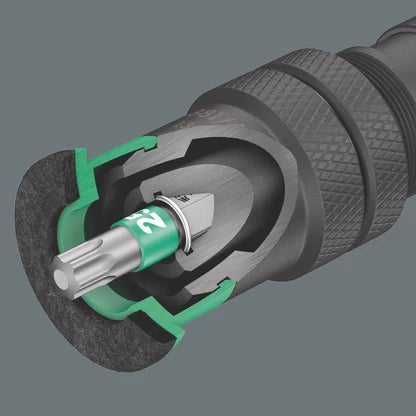 Wera 881/4/1 SB Bit Holder with Variable Screw Depth Limitation 130002