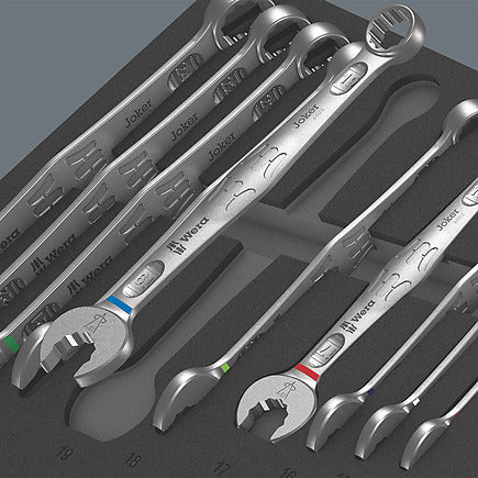 Wera 9731 Foam Insert 6003 Joker Set 1, 19 Piece 950121