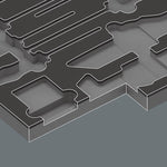 Wera 9760 Foam Insert Stainless Set 1 36 Piece 150160
